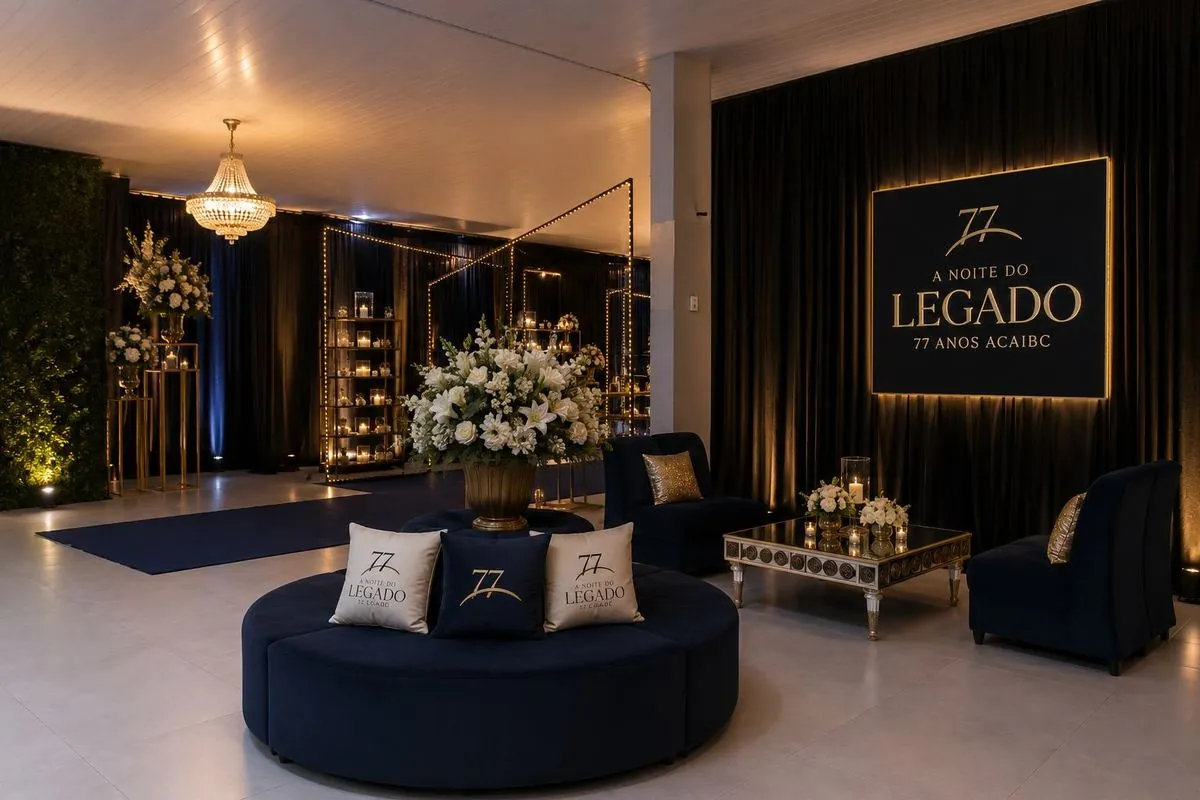Lounge do evento